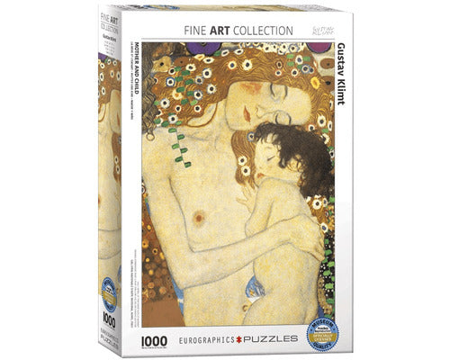 Rompecabezas 1000 Pzas Eurographics  Klimt: Madre E Hijo