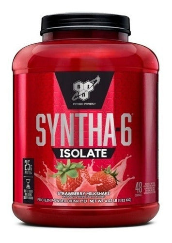 Suplemento En Polvo Bsn  Syntha-6 Isolate Proteína Sabor Strawberry Milkshake En Pote De 1.82kg