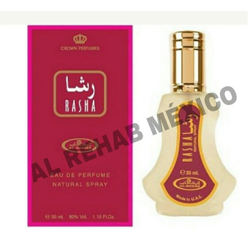 Rasha Spray 35 Ml Perfume Árabe Al Rehab