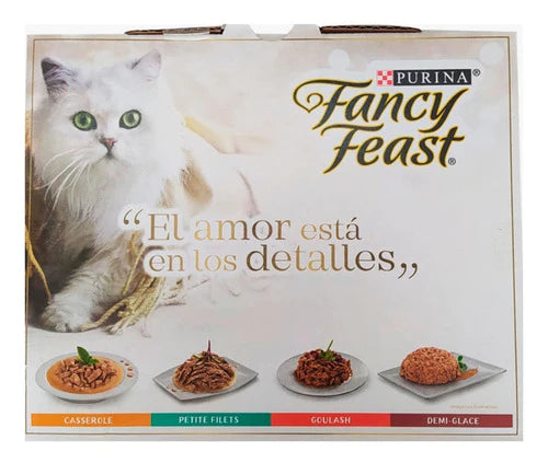 Alimento Húmedo En Sobre Para Gato Fancy Feast Pack 24/85g