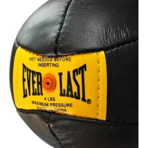 Pera De Boxeo Everlast Negra Para Box X04241 Leather Speed