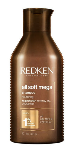 Shampoo Para Cabello Extra Seco All Soft Mega 300 Ml Redken