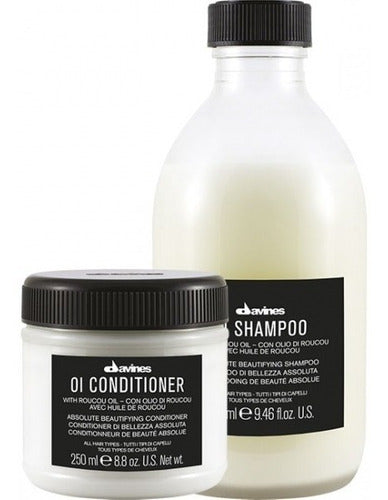 Paquete Shampoo Y Acondicionador Oi De Davines