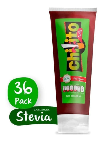 Chilito Sirilo Stevia 300ml (paq 36 Pzas)