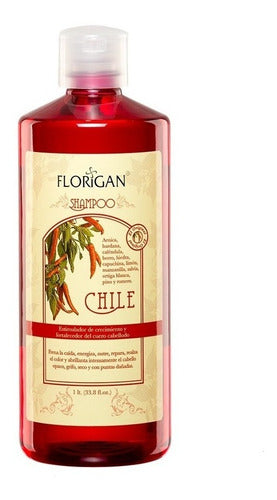 Chile Classico Shampoo, Acondicionador Y Gel Kit Florigan