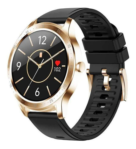 Reloj Smartwatch Sky 5 Full Led Certificación Ip67 Dorado