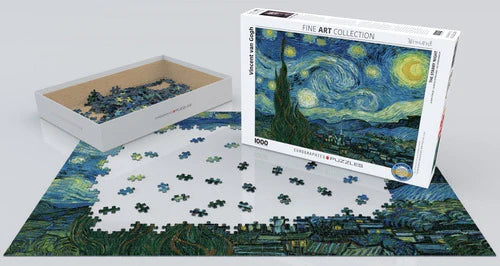 Noche Estrellada Van Gogh Rompecabezas 1000 Pz Eurographics