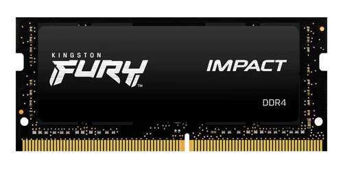 Memoria Ram Fury Impact Ddr4 Gamer Color Negro  8gb 1 Kingston Kf426s15ib/8