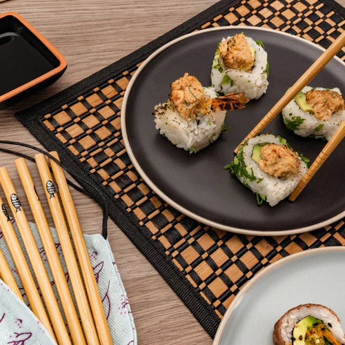 Kit Para Preparar Sushi Basico Hecho De Bambú - Sushi Maker
