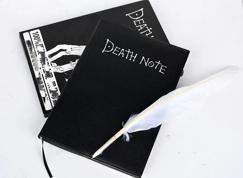 Aviso De Muerte Death Note Cosplay Diario Cuaderno Agendas