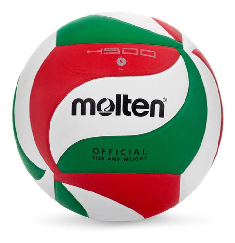 Balón Molten Voleibol Piel Sintetica V5m4500 Tricolor