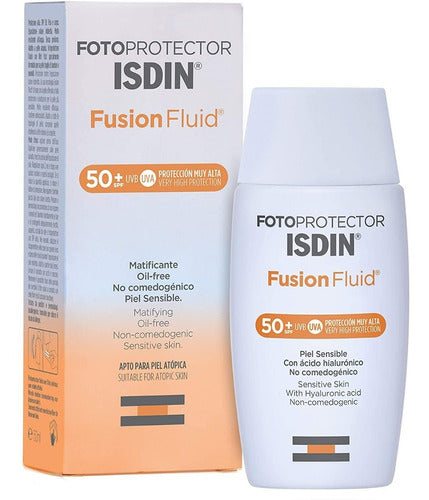 Fotoprotector Isdin Fusion Fluid Fluido Fps50 X 50 ml