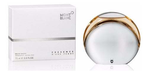 Dam Perfume Mont Blanc Presence 75ml Edt. Original