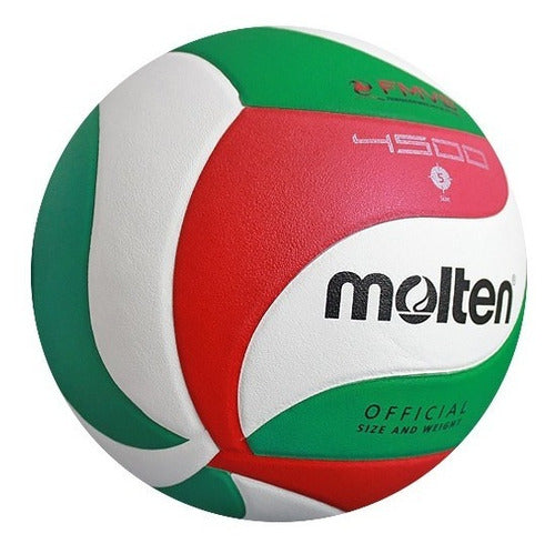 Balón Molten Voleibol V5m4500 Piel Sintética #5 Tricolor