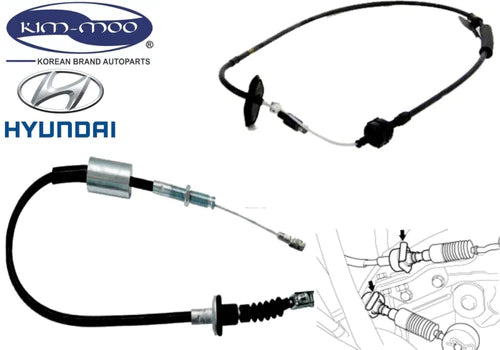 1 Cablede Acelrador 1 Cable Clutch Hyundai Atos 1.0 L 99-04.