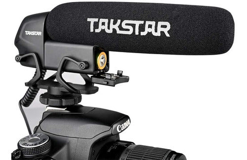 Takstar Sgc-600 Micrófono Para Dslr Cámara Canon Smartphones