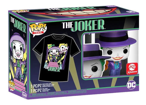 Funko Pop Tees The Joker + Playera Grande