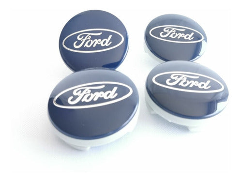 4 Tapas Centro De Rin Ford Fiesta Focus Escape Figo 54mm