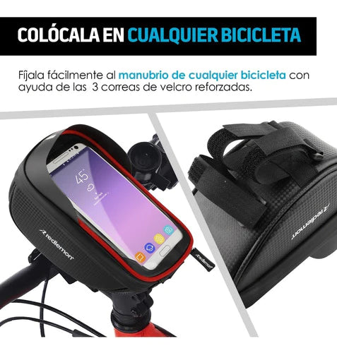 Bolsa Para Bicicleta Impermeable Para Smartphone Redlemon
