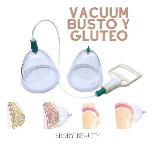 Vacuum Busto Y Gluteo, Levanta, Reafirma, Ventosa Hidráulica
