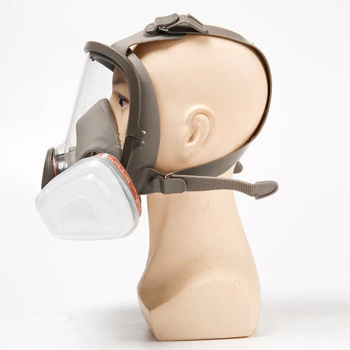 6800 Máscara De Gas Industrial Protección Química #3 Filtra
