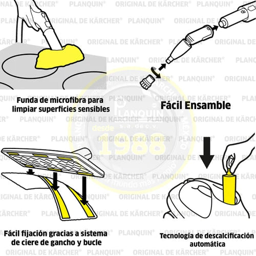 Sc 3 Easyfix Original Karcher® | Limpiadora De Vapor Húmedo
