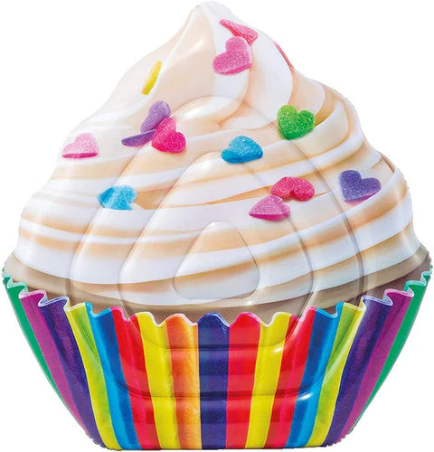 Flotador Inflable Cupcake De Colores Para Alberca Intex