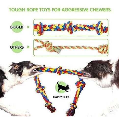 Juguetes Masticar De Cuerda De Pelotas Para Perros Grandes