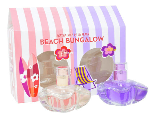 Set Agatha Beach Bungalow 2pzs Sexy Florever 30 Ml Edt Spray