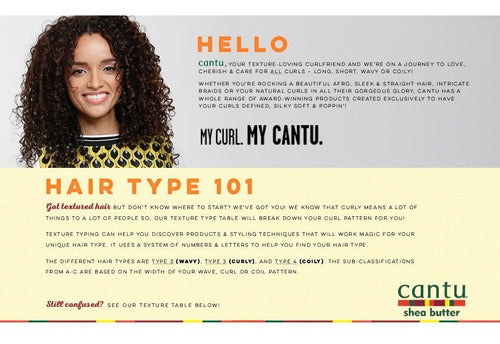 Cantu Grow Strong Tratamiento Fortalece Cabello Curly Hair