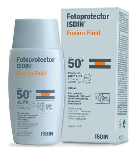 Fotoprotector Isdin  Fusion Water Oil Control Sin Color 50ml