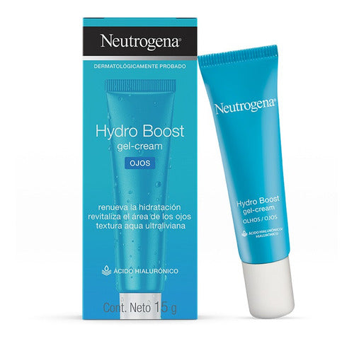 Crema/gel Neutrogena Hydro Boost Gel-cream Eye Día/noche Para Piel Seca De 15ml