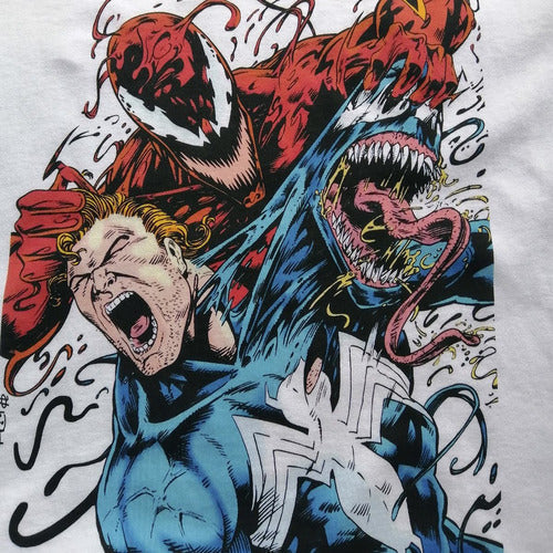 Playera Comic Venom Carnage Unleashed Marvel Liberado 1995