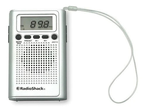 Radio Digital De Bolsillo Radioshack St-300 Plata | 89059