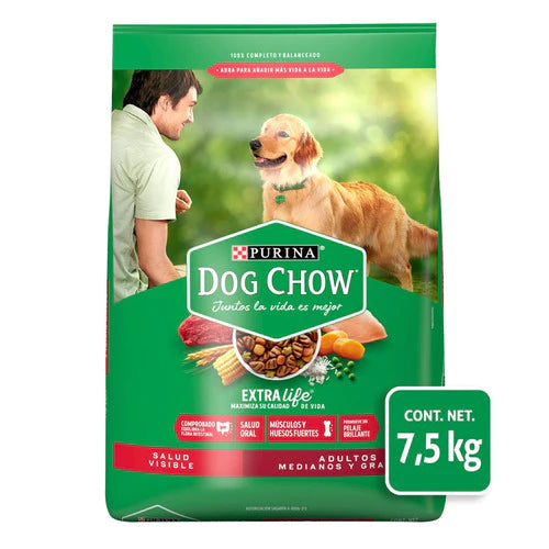 Purina® Dog Chow® Croquetas Perro Adulto Rmg 7.5kg
