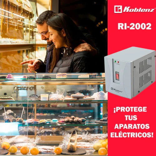 Regulador Koblenz Ri-2002 2500v Para Refrigerador Y Lavadora