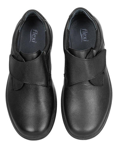 Zapato Casual Hombre Flexi Negro 02503391 Piel