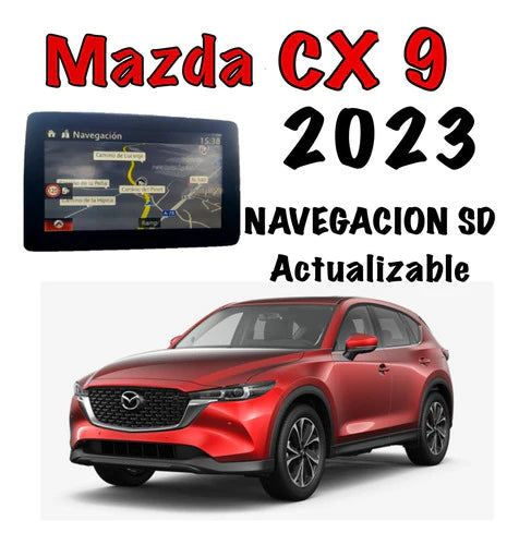 Tarjeta De Navegación Sd Mazda Cx9 2023 Actualizable Toolbox