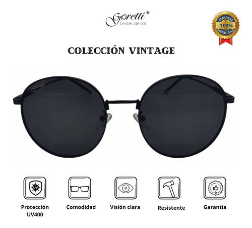 Lentes De Sol Dama Vintage Gafas Mujer Originales Polarizado