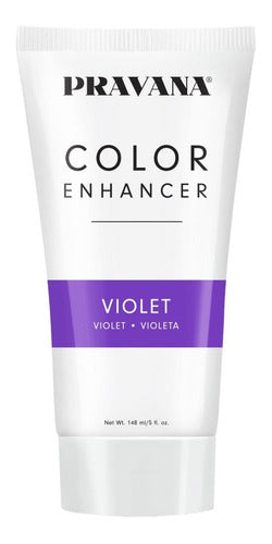 Color Enhancer Violet Pravana 148ml Acondicionador Violeta