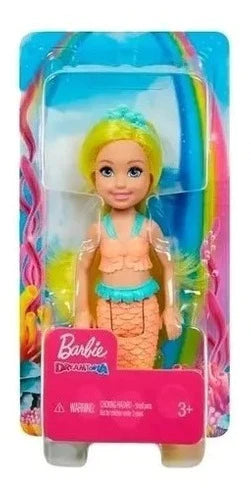 Barbie Dreamtopia Chelsea Sirena Amarilla