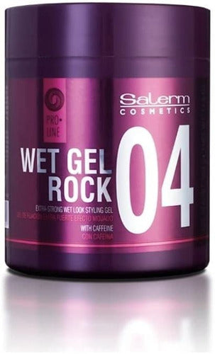 Salerm ® Wet Gel Rock 04 Strong Hold Proline Mojado 500ml