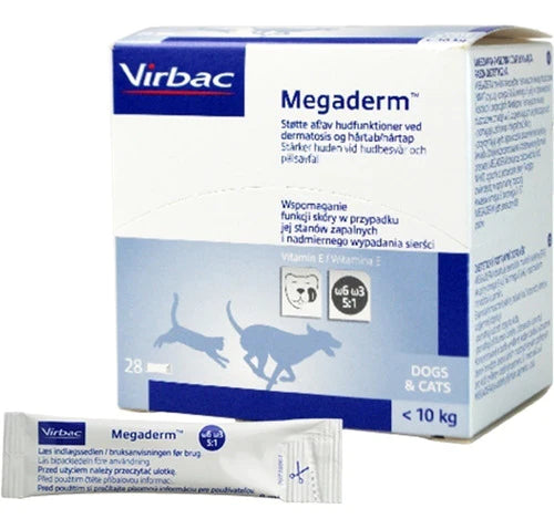 Megaderm Virbac Acidos Grasos Esenciales Y Vitamina E