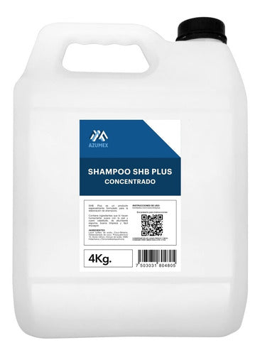 Shampoo Para Cabello Base Concentrado Shb Plus 4 Kg
