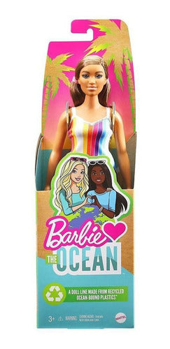 Barbie Malibu 50 Aniversario Ocean - Rayas Grb35