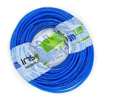Manguera Para Aire (tubing) De Poliuretano Azul 4mm 25 Mts
