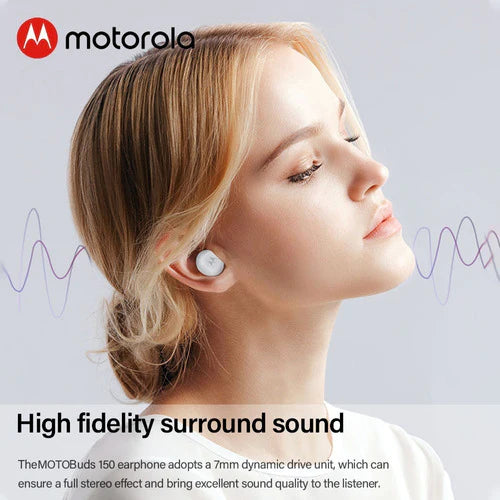 Audífonos Inalámbricos Motorola Vervebuds 150 Bluetooth 5.0