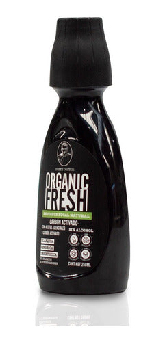 Enjuague Bucal  - Organic Fresh Tea Tree Y Carbon 4pack