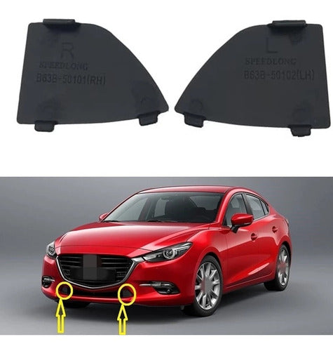 Tapa Triangular Rejilla Facia Mazda 3 2017-2019