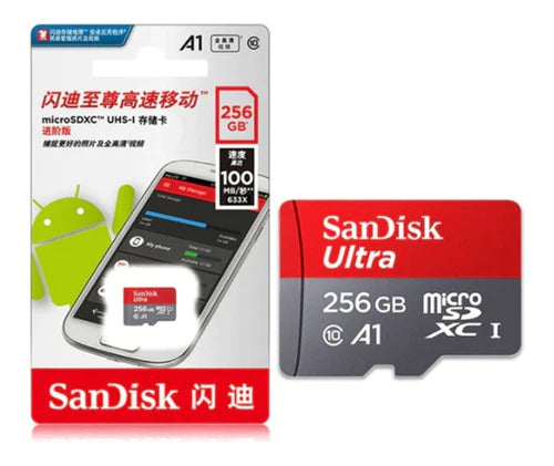Sandisk Ultra 256gb Tarjeta De Memoria Microsd Sdxc Uhs-i